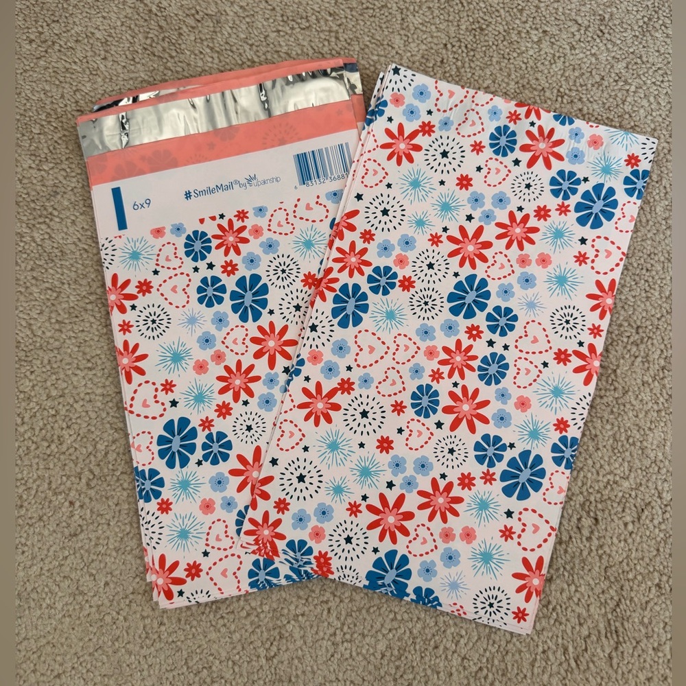 Red, White & Blue Polymailers - set of 20